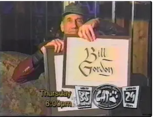 Bill Gordon resumed his television talk career at Akron’s WAOH-TV